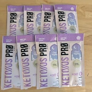 Pruvit Chai Nights Pro Lot of 8